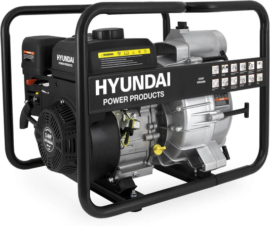 GWP57648 Benzin-Motorpumpe und Wasserpumpe für Bewässerung, 45.000 l/h, 25 m, für Gartenbewässerung