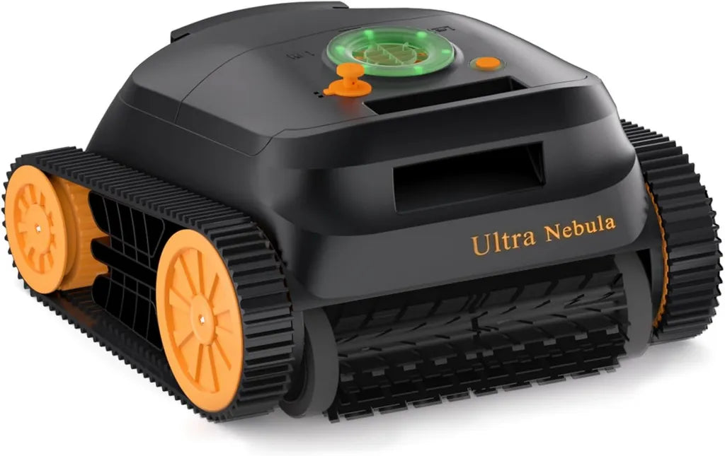 Akku-Poolroboter 2026 mit 3 Bürstenlosen Motoren, 21 m³/h Saugleistung, 180 Min. Laufzeit, Intelligente Routenplanung für Pools bis 300 m²