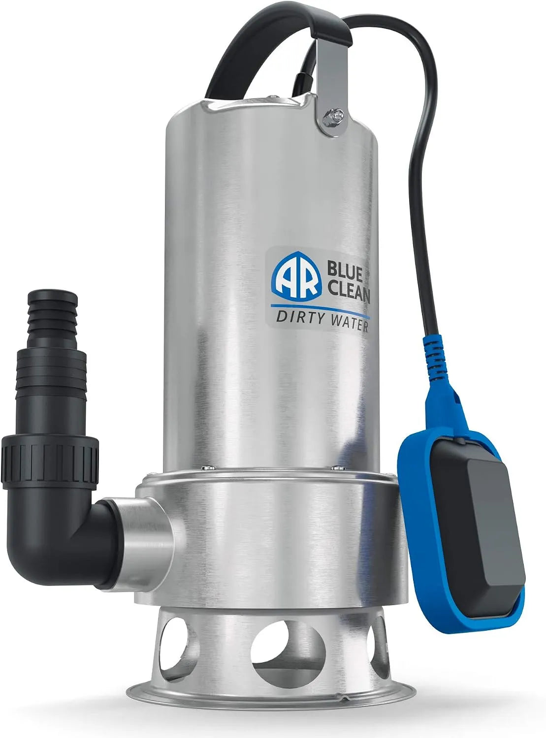 Schmutzwasser-Tauchpumpe und Entwässerungspumpe, 16.500 l/h, 1100 W, 10,5 m