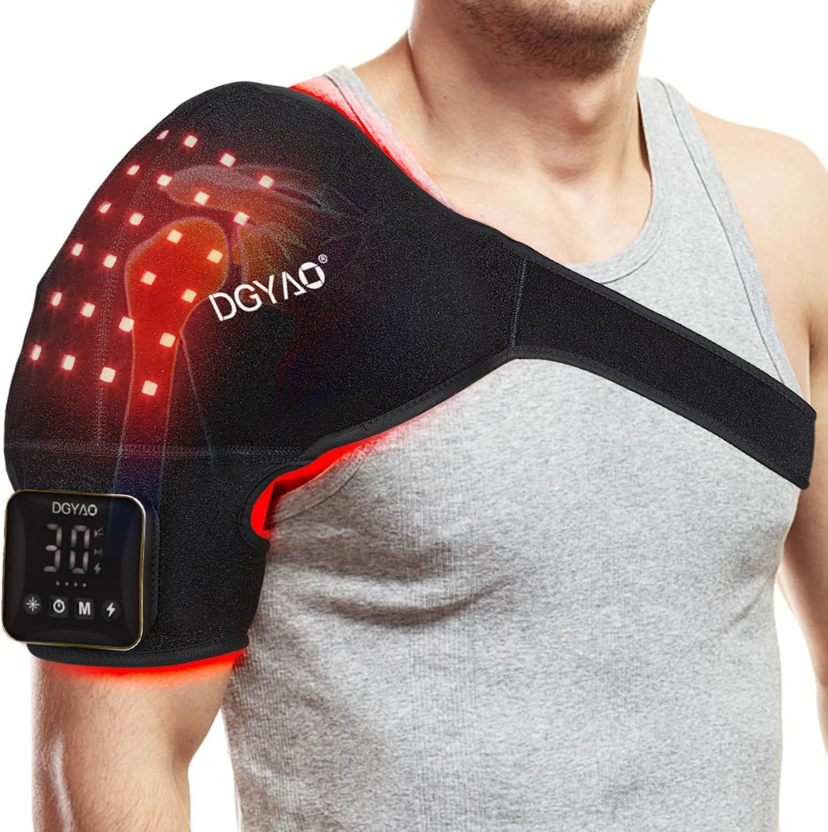 Rotlicht-Therapiegerät – tragbar, 4000 mAh
