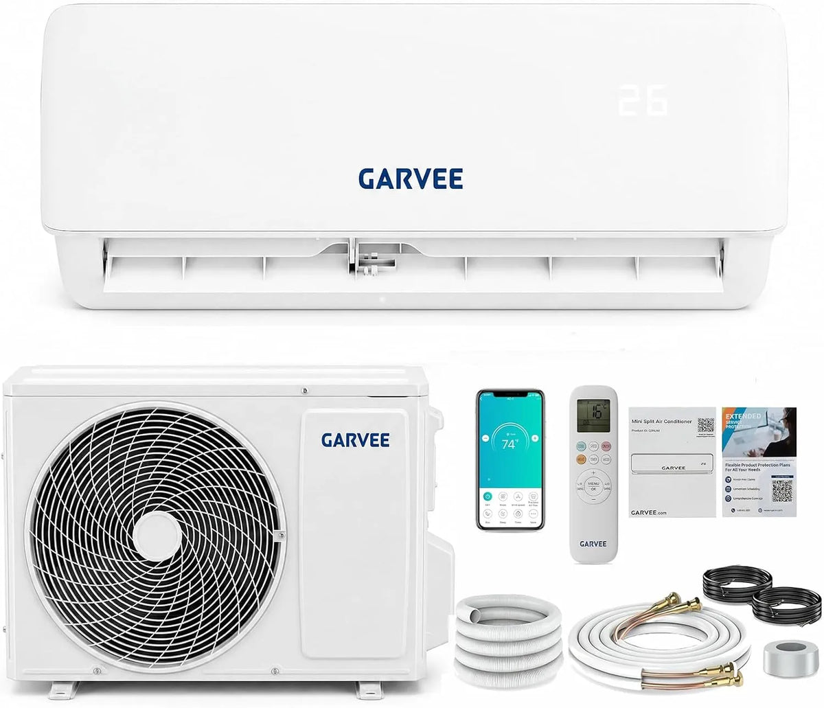 Klimaanlage R32, WLAN, Inverter, leise, Farbe: Mit WiFi, Split-Klimaanlage 18000 BTU, Wärmepumpe für Heizen & Kühlen, R32 umweltfreundlich