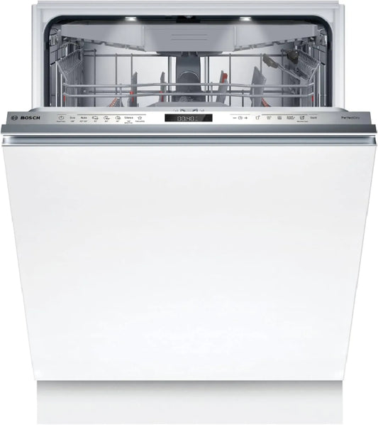 Bosch Serie 6 SMV6ZCx25E Geschirrspüler, 60 cm, aquaStop, vollintegriert, leise, Max Flex Körbe, Smart Start, Extrem Leise, Made in Germany