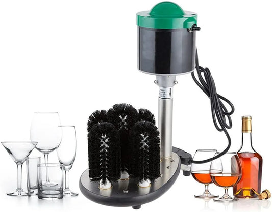 Geschirrspüler, Spülmaschine, Bars, Gläserverleihfirmen, Caterer, Stehende Elektrische Gläserspülmaschine Mit 5 Bürsten Für Hotels