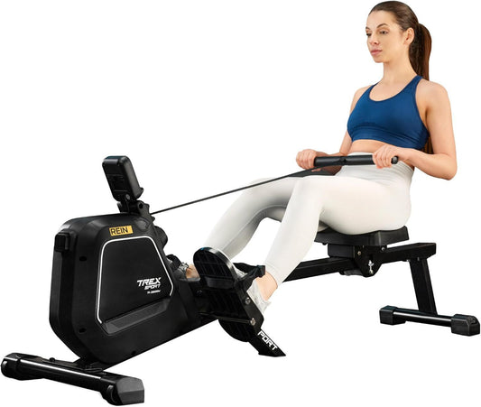 Rudergerät - 130 kg, 16 Stufen, TREX TX-580RM