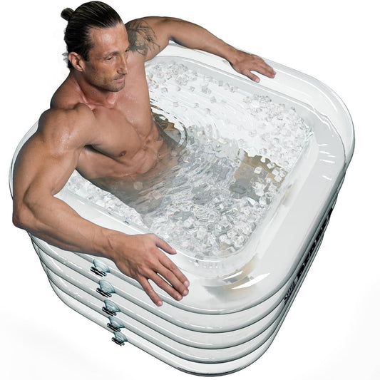 Eisbadewanne - aufblasbare Konstruktion, tragbar