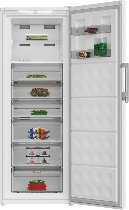 Bauknecht WC19170D Gefrierschrank, 404 L, 38 dB, No Frost, App, Gefrierfach, leise, Tiefkühlschrank, Weiß, 191 cm Höhe, Multi Zone