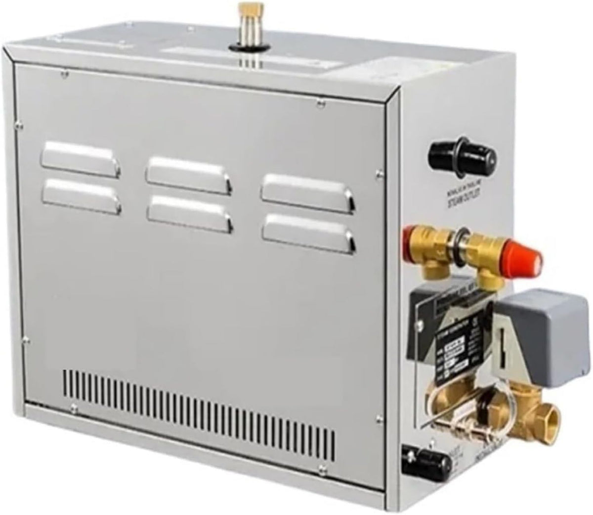 Dampfbadgenerator – Stahlkonstruktion, aus Edelstahl, 5 kW