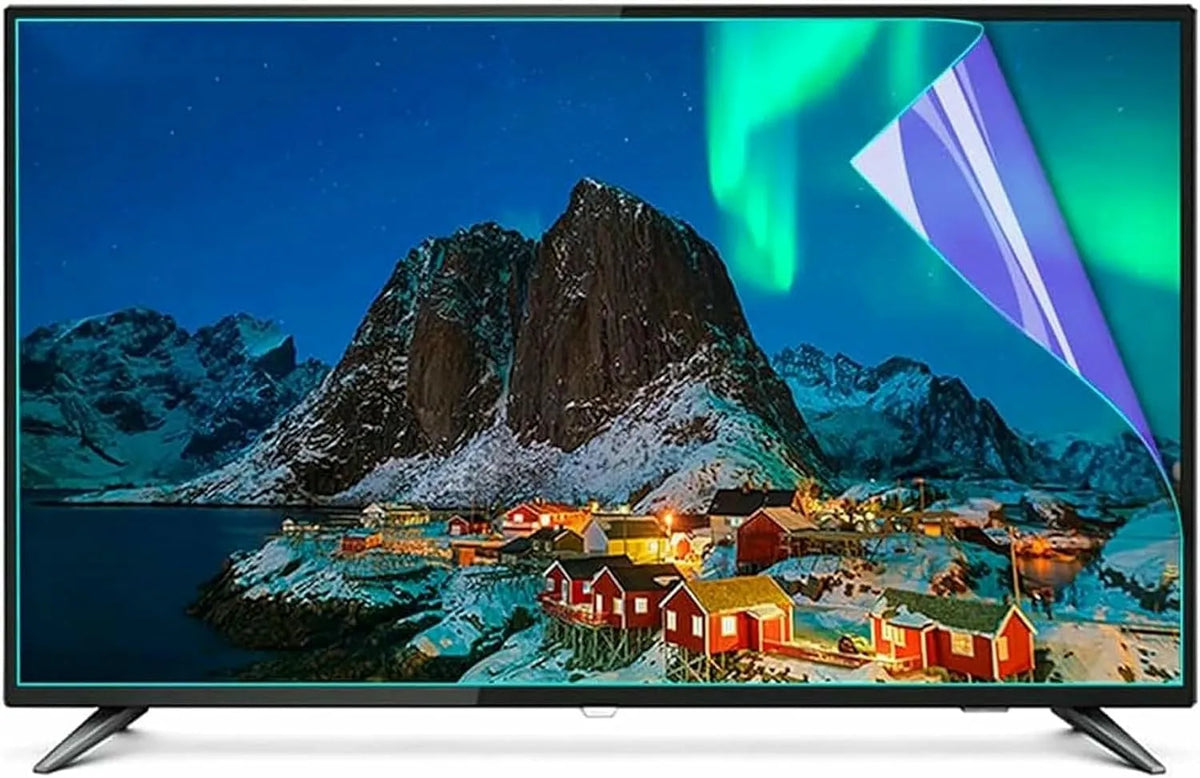 Smart TV 48inch, 75 Zoll, Fernseher, LCD-Display, 40 Zoll und 58 Zoll, Blaulichtfilter, Bildschirmschutzfolie mit Blendschutz