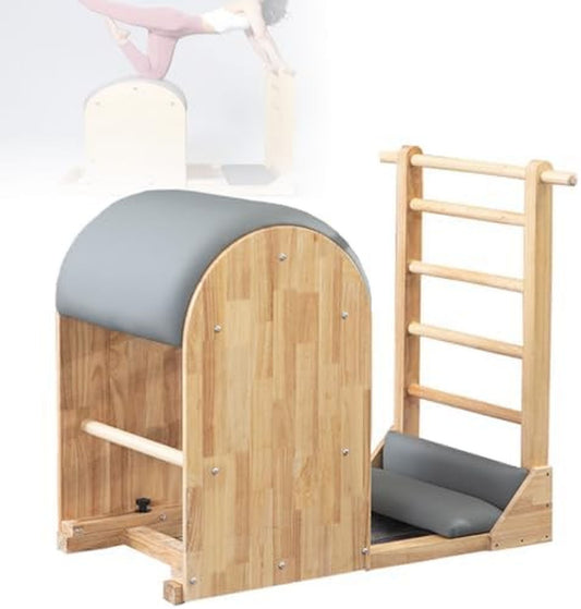 Pilates-Stangen-Set: Holzkonstruktion