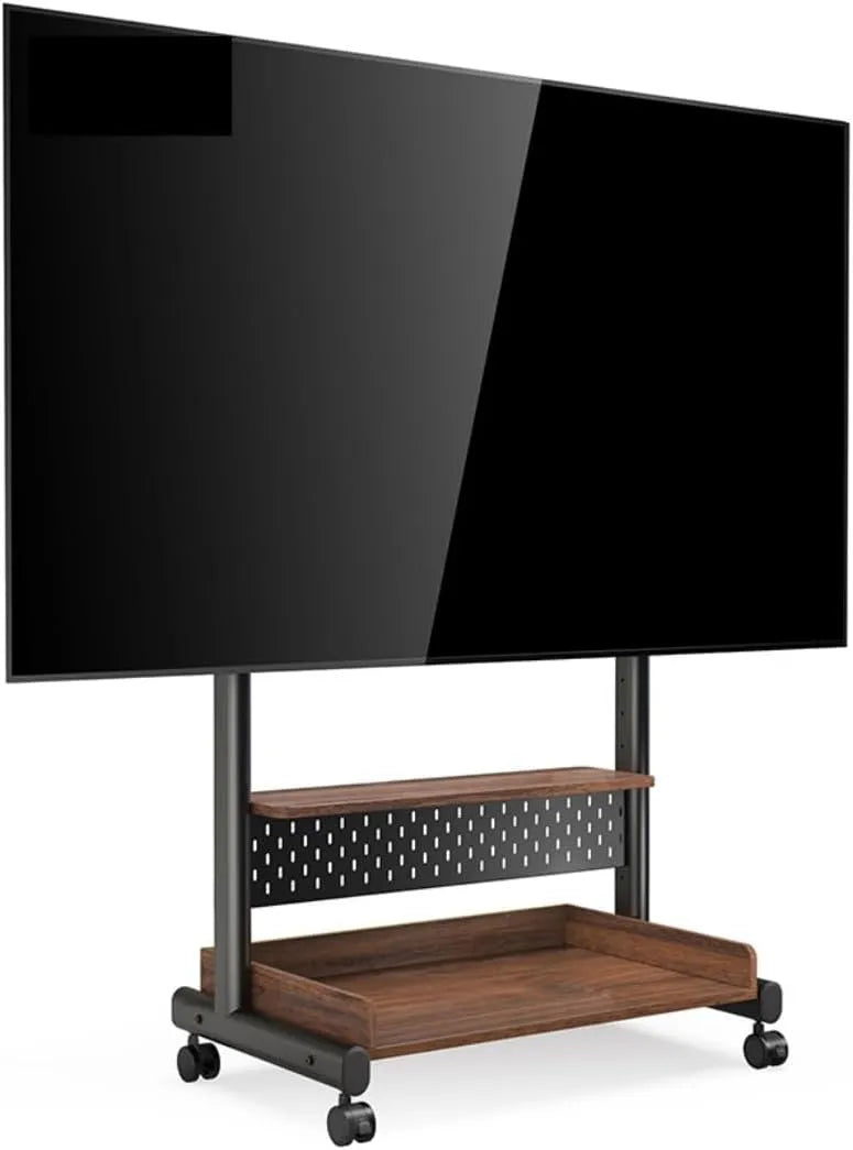 TV-Möbel 85inch, 85 Zoll, Transportrollen, A 40 85inch, TV-Ständer, hoher, rollbarer TV-Ständer für Fernseher von 40 bis 85 Zoll