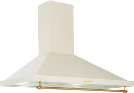 Klarstein Dunstabzugshaube, 90cm, 591, 5 m3/h, Küchenhaube, leise, Abluft-Dunstabzugshaube mit RGB-LEDs, Wandhaube mit Aluminium-Fettfilter & 3