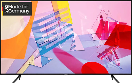 Samsung Q60T Smart TV, 55 Zoll, Fernseher, 4K UHD, QLED, HDR, Quantum Dot, Dual LED, Modelljahr 2020