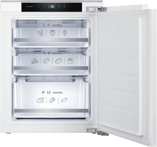 Amica Gefrierschrank, Energieklasse D, Gefrierfach, Tiefkühlschrank, 712 mm Nische, Amica EGSx 321 210 Gefrierschrank, Festtür-Technik