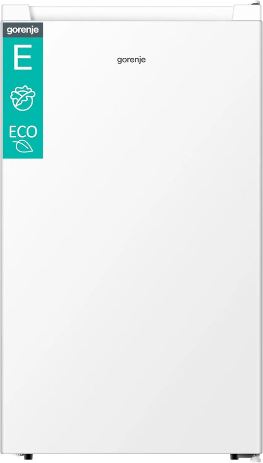 Gorenje R39EPW4 Kühlschrank, 92 L, 84, 2 x 47, 5 x 44, 8 cm, 40 dB, freistehend, LED-Beleuchtung, Weiß, 40dB, 92 Liter, HxBxT: 84, EEK E, Gemüsefach