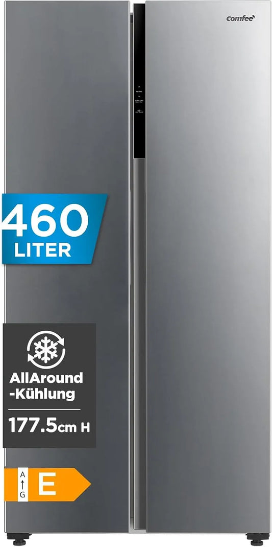 Kühlschrank, 460 L, Comfee, No Frost, 460L Familien-Stauraum, Comfee Side-by-Side Kühlschrank