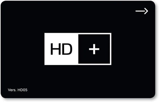 Smart TV, Fernseher, 12 Monate, HD+ Karte für Satelliten-TV