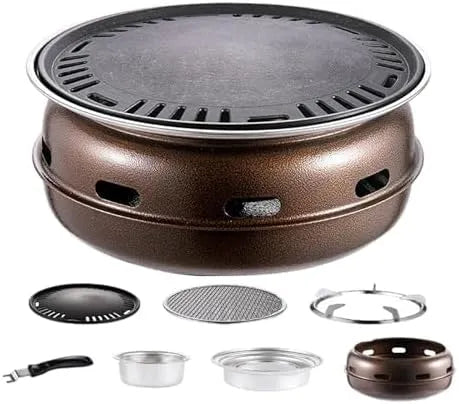 Produkt robustes Kochen im Freien für den Tisch und den gewerblichen Gebrauch, Holzkohlegrill-Herd-Set