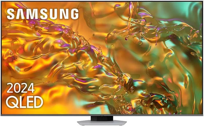 Samsung 65Q80D Smart TV, 65 Zoll, Fernseher, 4K UHD, QLED, Bester Smart TV und Hören Sie alle Lautsprecher mit Q-Symphony, bessere Farbkontrolle mit