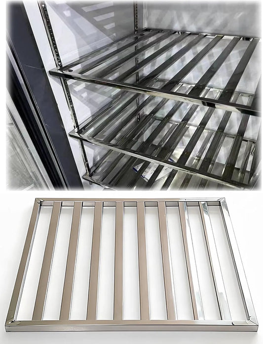 Gefrierschrank, Gefrierfach, Edelstahl, Tiefkühlschrank, Edelstahl-Kühlschrankregal