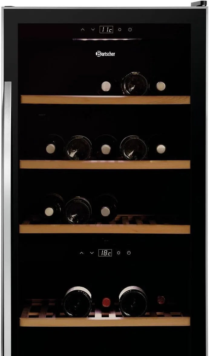 Weinkühlschrank, 126 Flaschen, Bartscher, Gastronomie, Bartscher Weinkühlschrank 2 Zonen