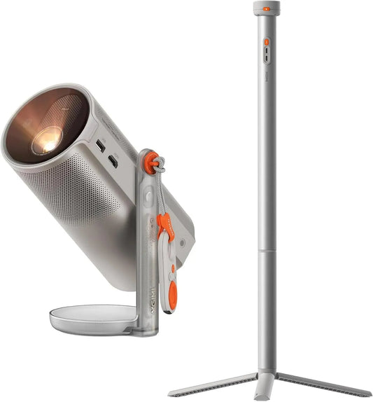 Projektor, Outdoor, Beamer, xGIMI MoGo 4 Laser Mini Beamer Outdoor Heimkino mit PowerBase-Ständer