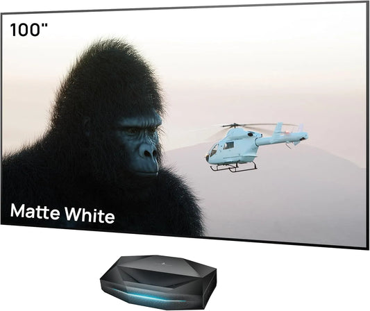 Projektor, 100 Zoll, HDR, 4K UHD, Beamer, Dolby Vision und Atmos, 4K UHD HDR10+
