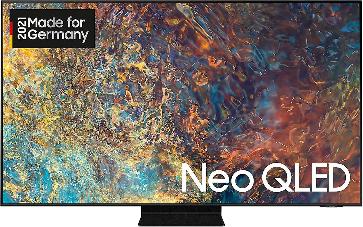 Samsung QN90A Smart TV, 43 Zoll, Fernseher, 4K UHD, QLED, HDR, GQ43 ATxZG, 2021, Quantum-Matrix-Technologie, Motion xcelerator Turbo+